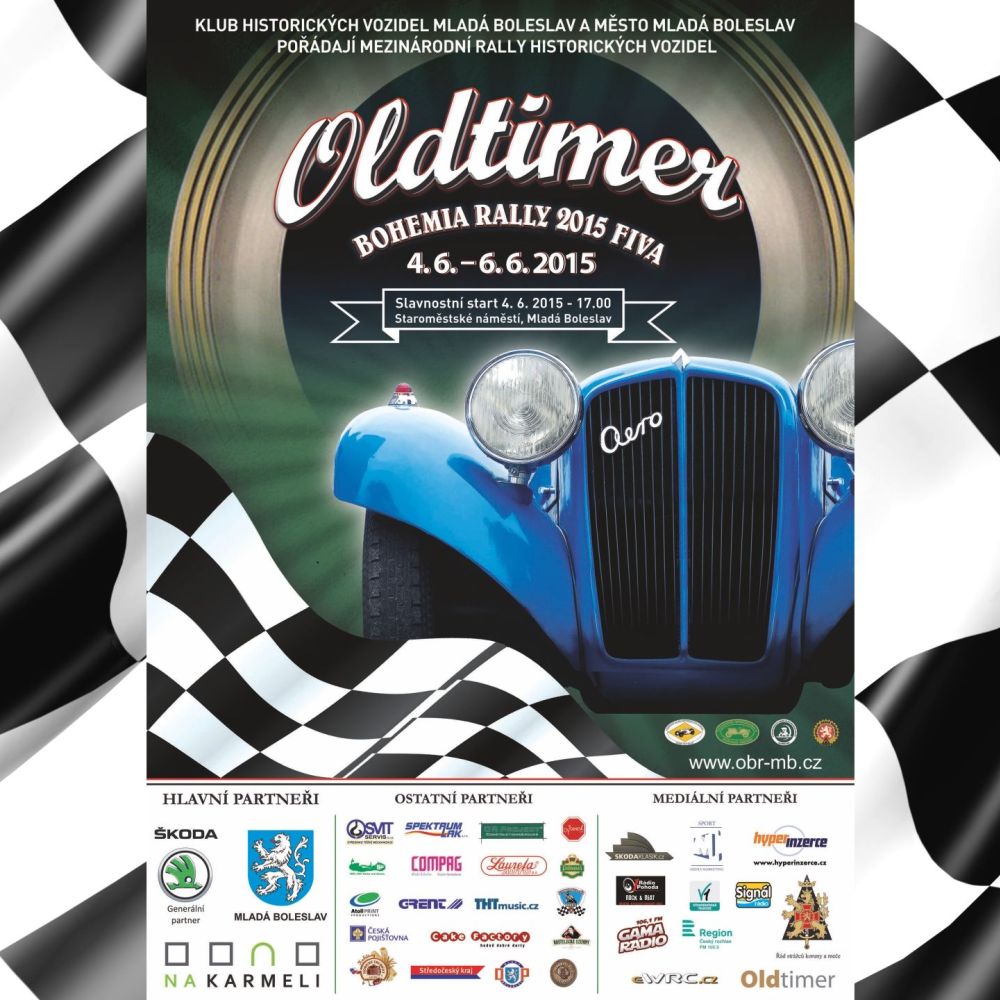 VI. OLDTIMER BOHEMIA RALLY 2015