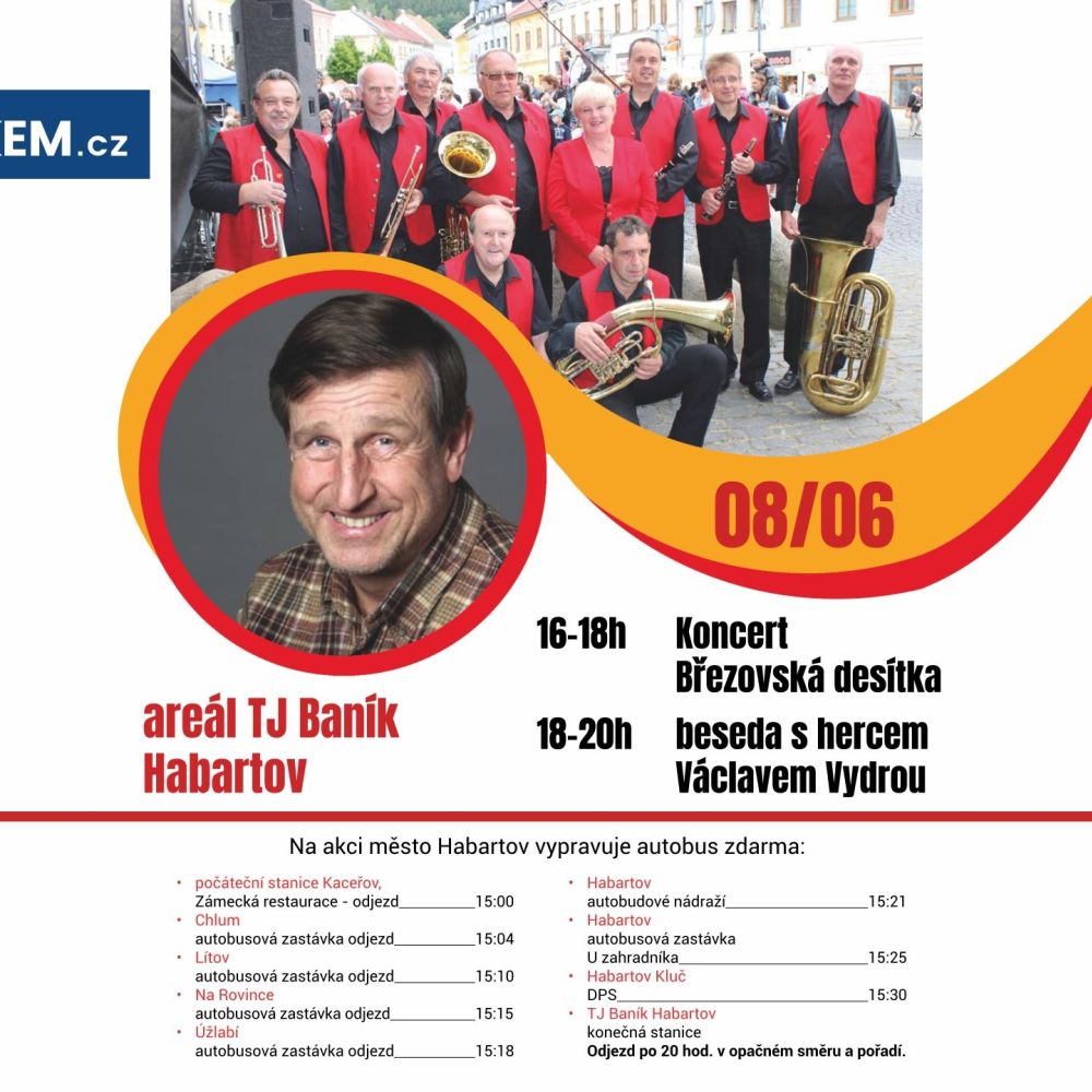 KONCERT A BESEDA S VÁCLAVEM VYDROU