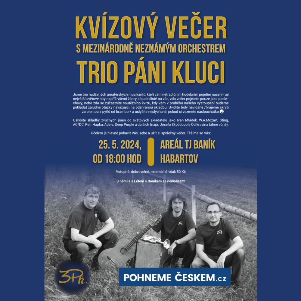 KVÍZOVÝ VEČER S MEZINÁRODNĚ NEZNÁMÝM ORCHESTREM