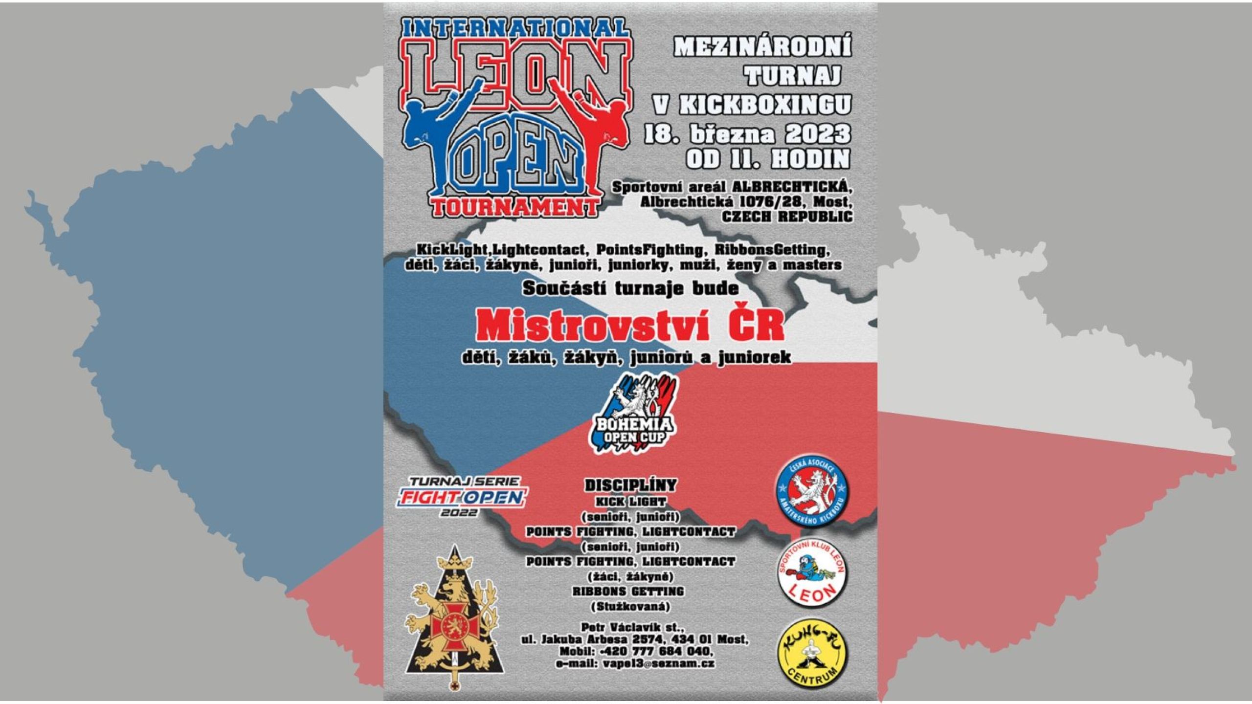 INTERNATIONAL LEON OPEN 2023 - MEZINÁRODNÍ TURNAJ V KICKBOXU