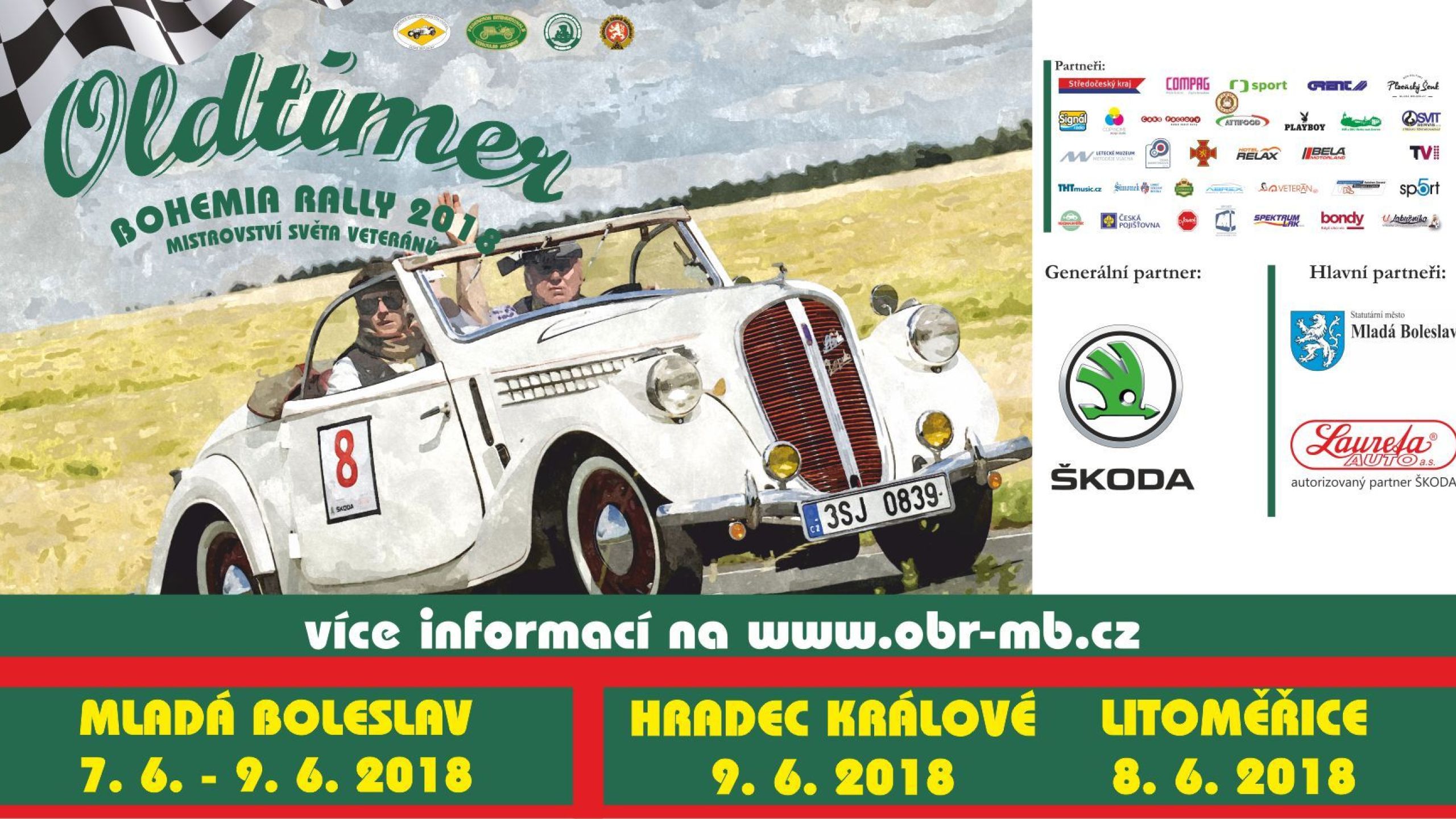 IX. OLDTIMER BOHEMIA RALLY 2018