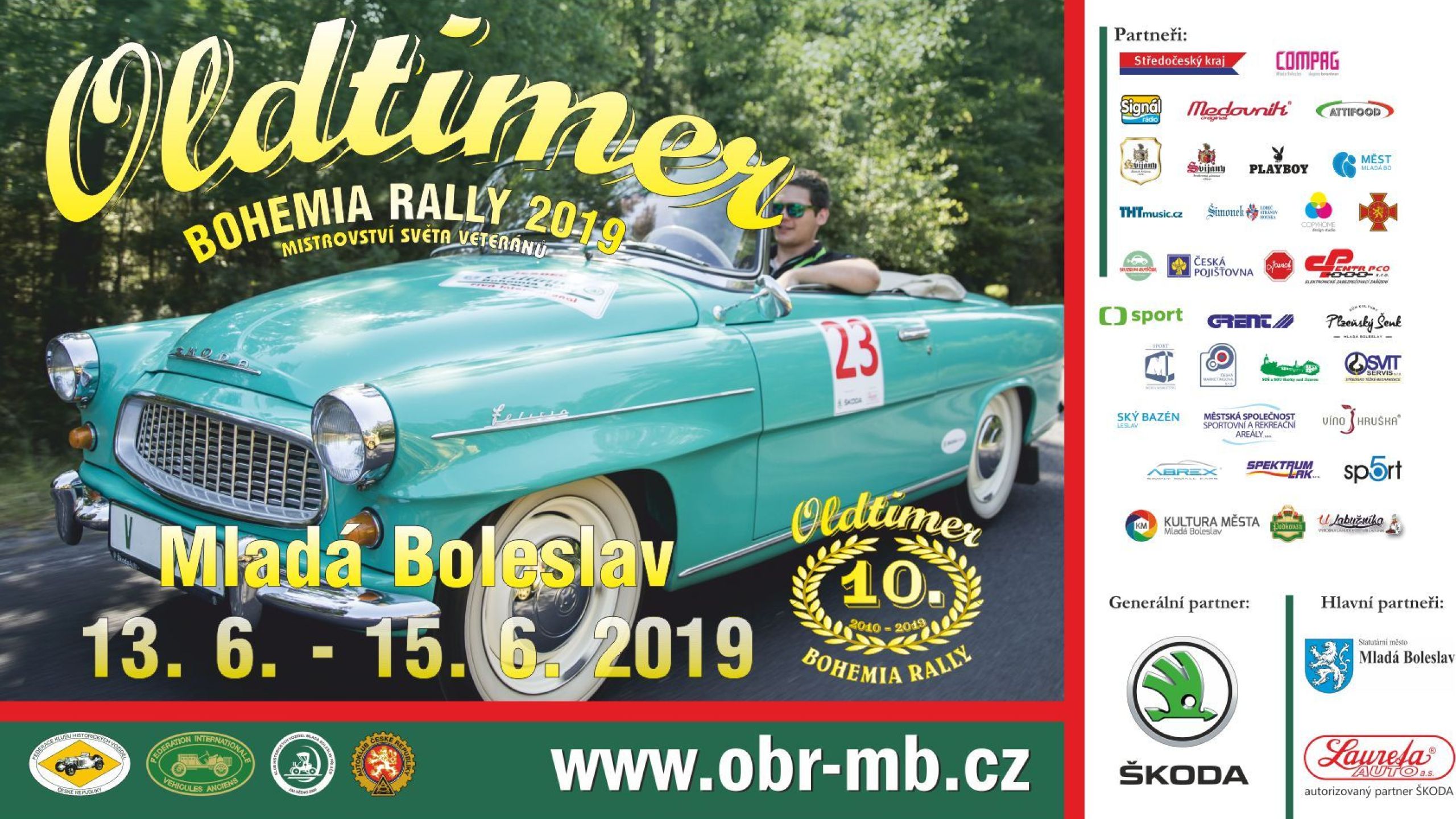 X. OLDTIMER BOHEMIA RALLY 2019