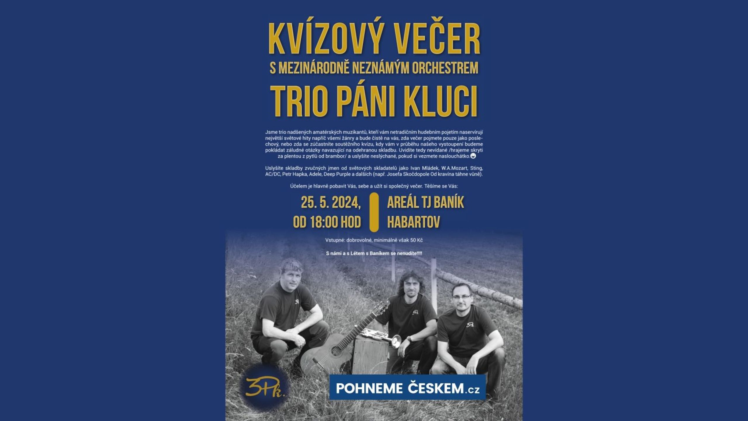 KVÍZOVÝ VEČER S MEZINÁRODNĚ NEZNÁMÝM ORCHESTREM