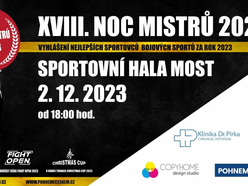 XVIII. NOC MISTRŮ 2023