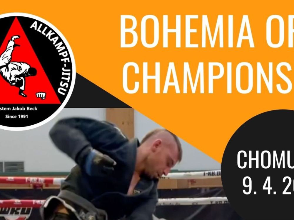 BOHEMIA OPEN CHAMPIONSHIP SPORT JIU JITSU MISTROVSTVÍ ČR