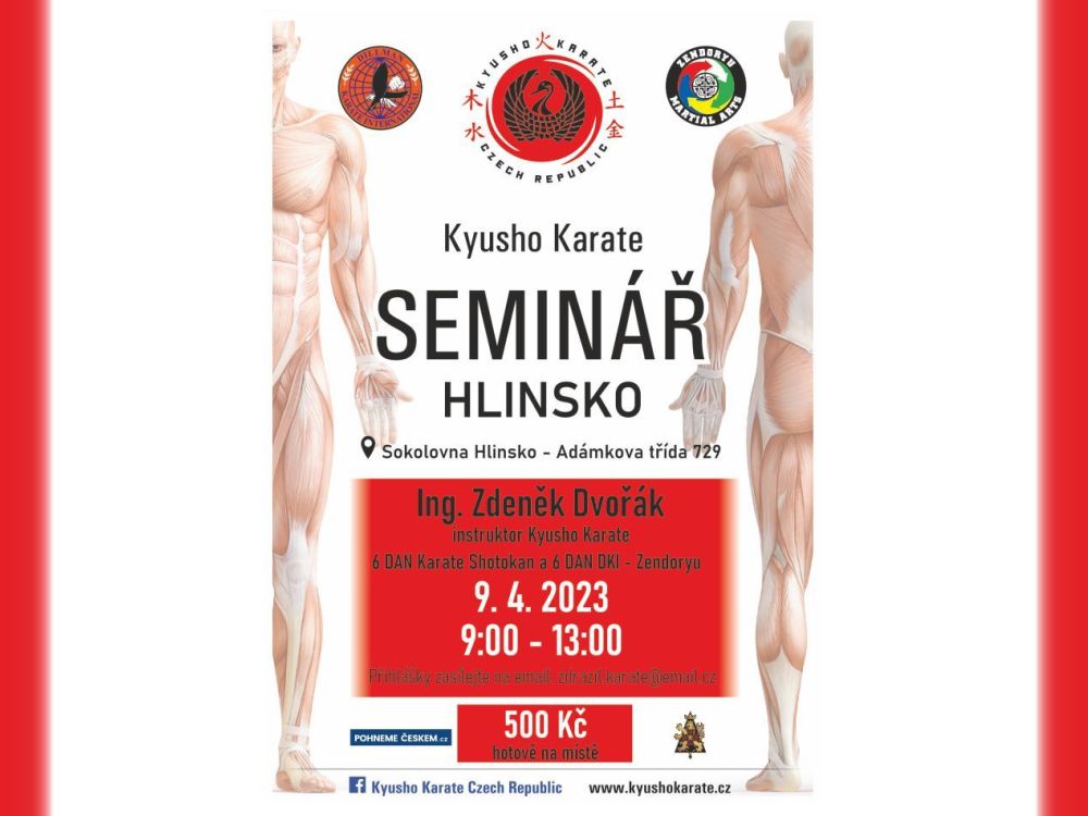 SEMINÁŘ KYUSHO KARATE