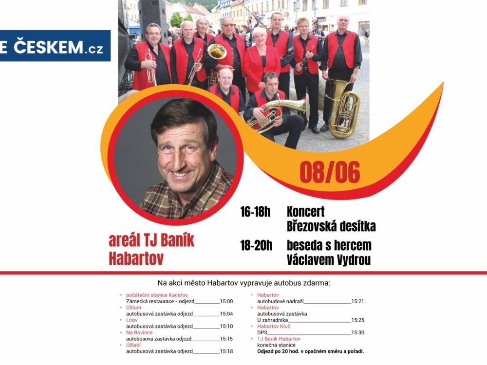 KONCERT A BESEDA S VÁCLAVEM VYDROU